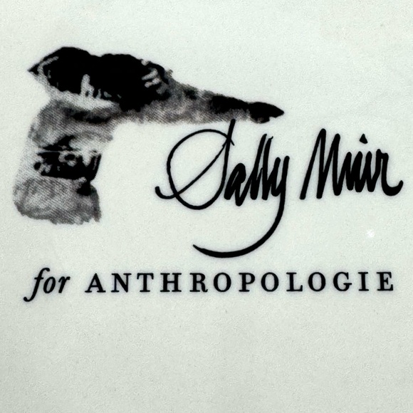 Anthropologie x Sally Muir Set-of-2 Dog-A-Day French Bulldog Plates - Picture 7 of 8